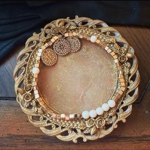 Gold Beaded Bracelet